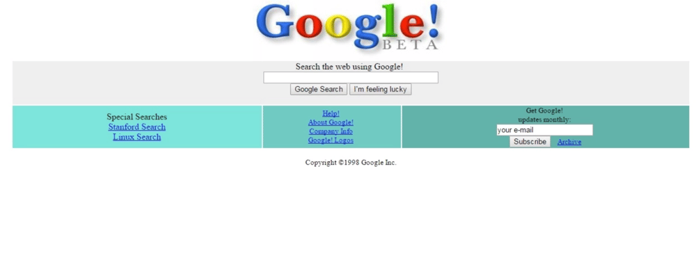 90s Google